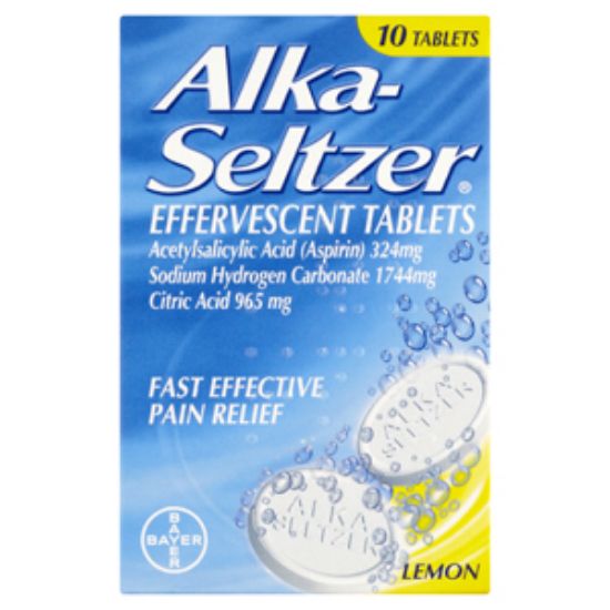 Picture of Alka Seltzers Lemon Bayer 10s x10